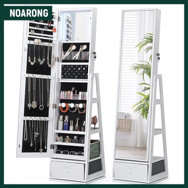 Best Floor Length Mirrors With Jewelry Cabinet