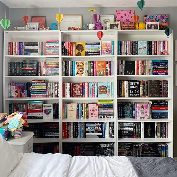 Bedroom Book Shelves