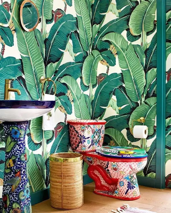 Bathroom Decorative waste basket