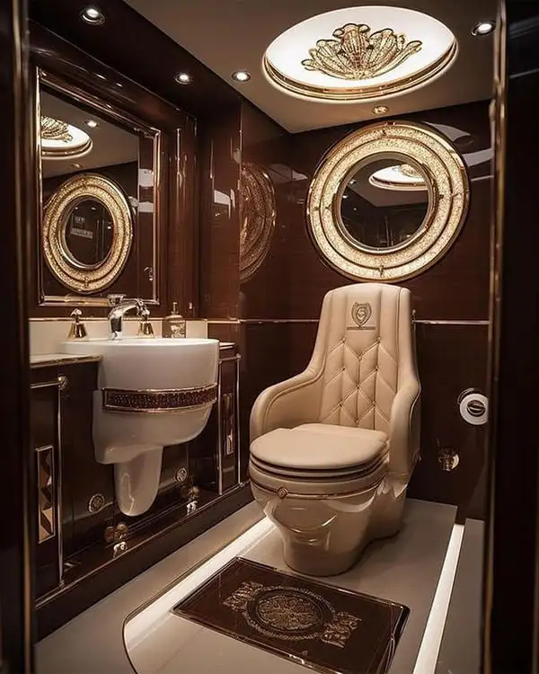 Bathroom Luxury Toilet Commode