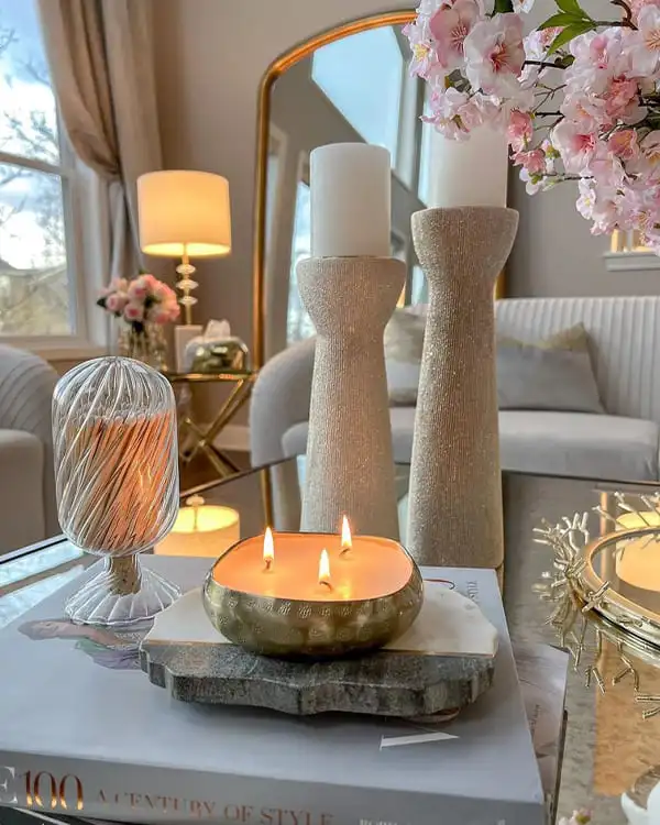 Living Room Candle & Candle Holders