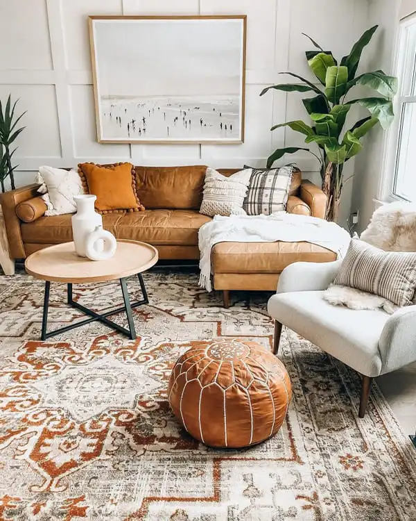 Living Room Floor Pouf