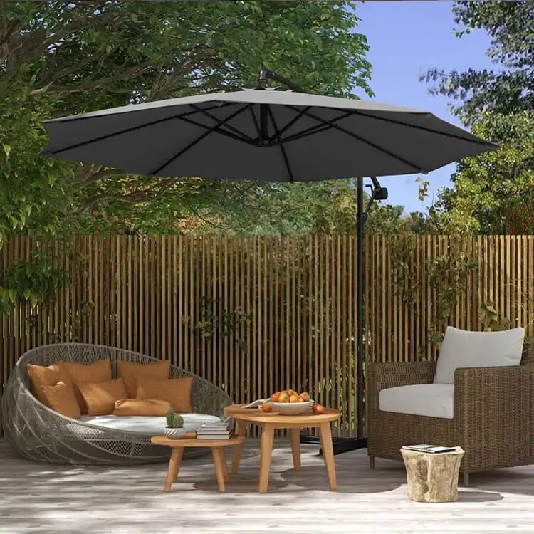 Garden umbrellas or parasols