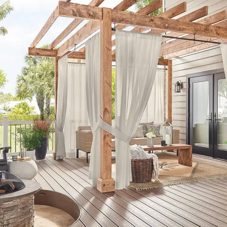 Outdoor Curtains or Shades