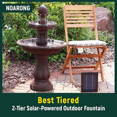 Best Tiered Solar Water Fountains