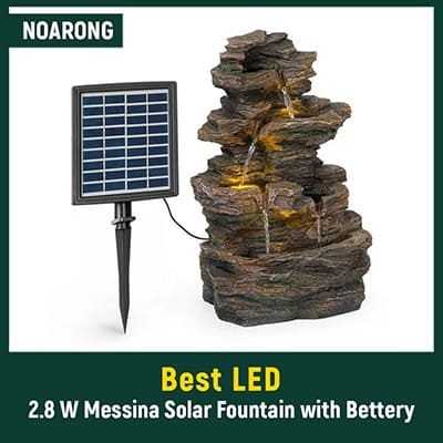 Best Patio Solar Water Fountains