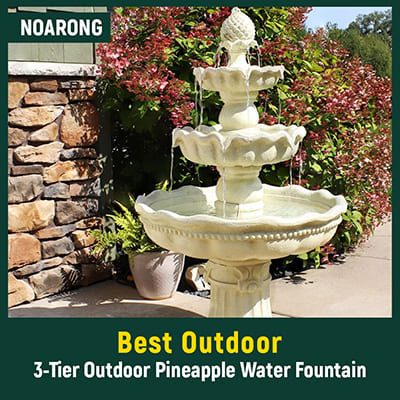 Best Pineapple Outdoor Water Fountain