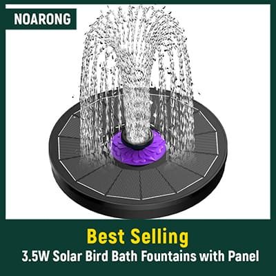 Best Solar Bird Bath Fountain