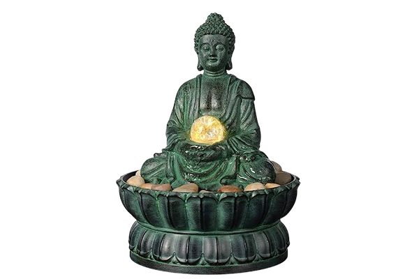thumbnail image 2 of Angelo Décor 40 Inch Buddha Fountain | The Home Depot Canada 2 of 12