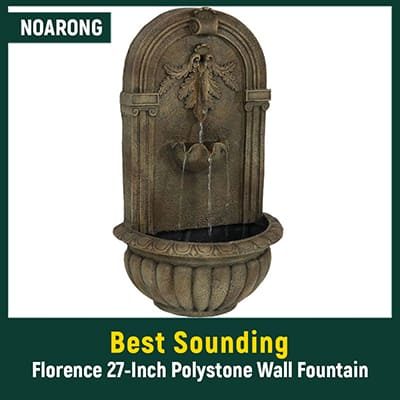 Best Sounding Outdoor Wall Fountains