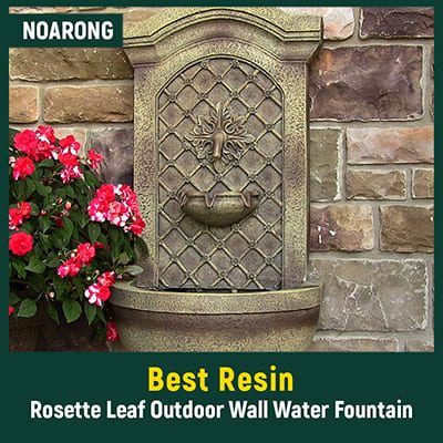 Best Outdoor resin Wall Fountains